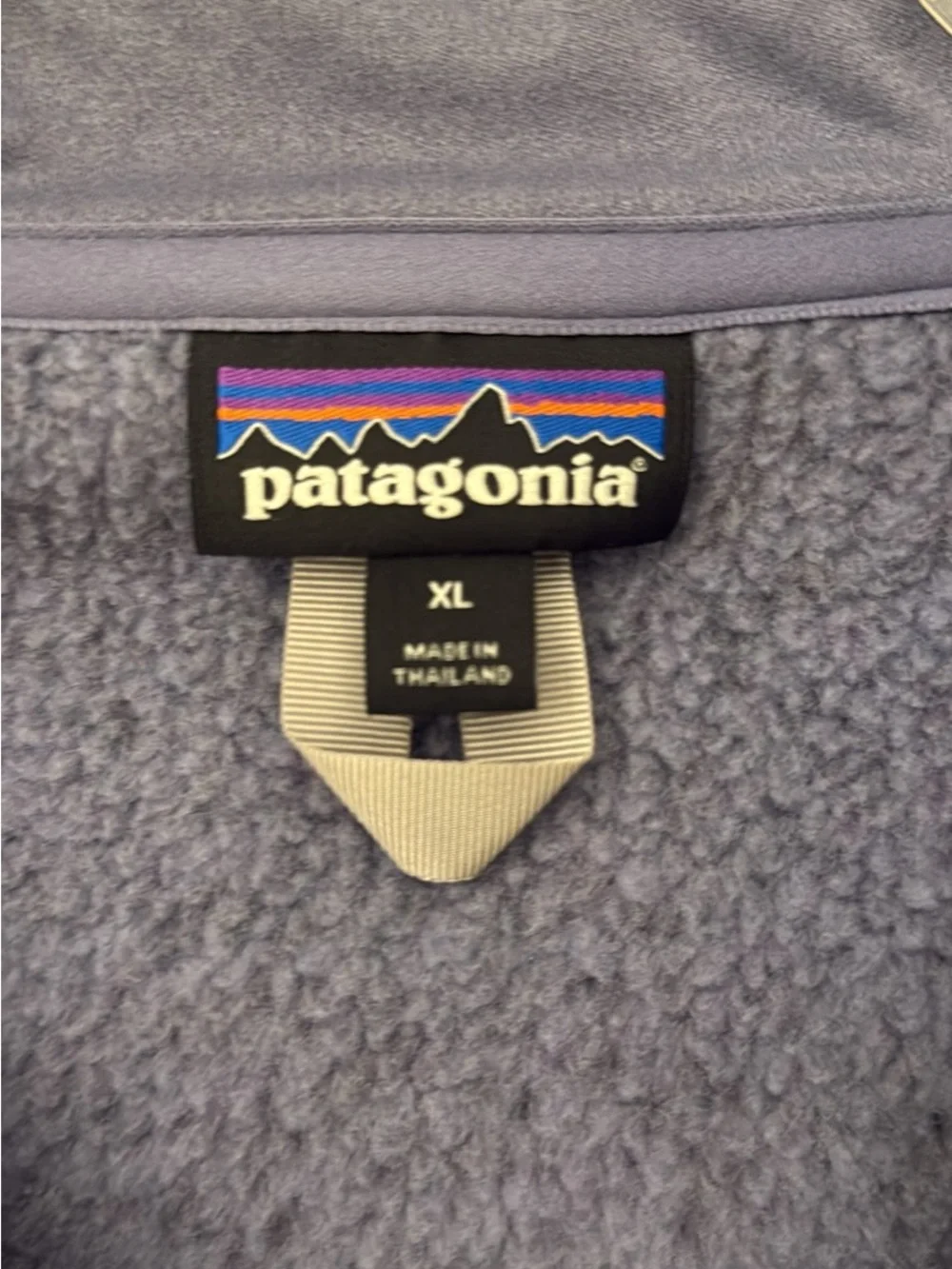 Patagonia Fleece Jacket - Light Lavender Blue